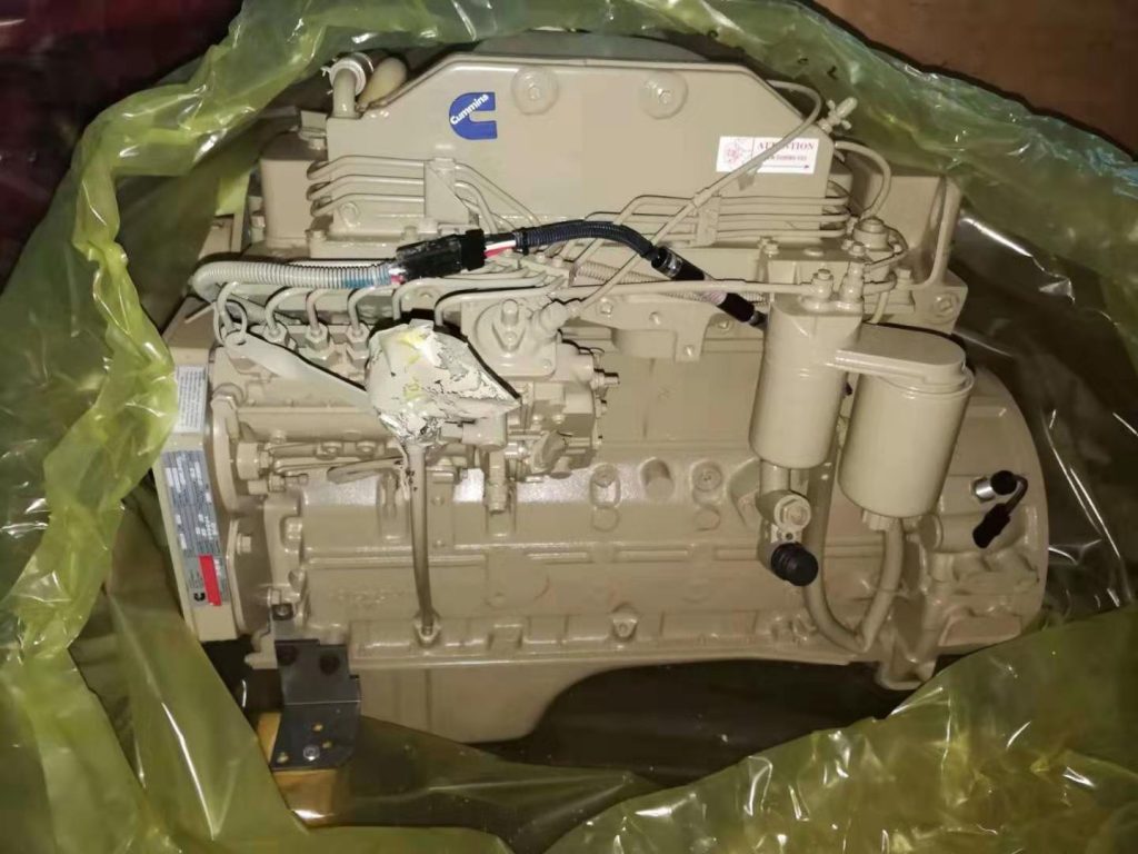OEM construciton machinery parts B5.9-C 6BTA5.9-C170 167HP 125KW 2000RPM complete diesel engine assy excavator R210-7 R210-9 R210W-9 whole diesel engine assembly suitable for HYUNDAI